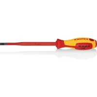 Knipex 1x Schraubendreher (Slim) für Schlitzschrauben - 982065SL