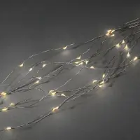 Viking Choice Illumination de l'arbre de Noël 400 LED - blanc chaud - 50 m