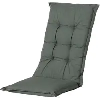 Madison Coussin de Chaise Extérieure Madison Outdoor Oxford Green (Dossier Haut) (123 x 50 x 4 cm)