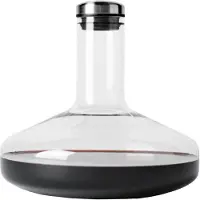 Audo Copenhagen Wine Breather Carafe Deluxe Clear|Steel
