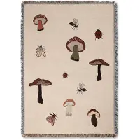 Ferm Living - Forest Tapestry Blanket Sand