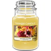 Yankee candle Parfums d'ambiance Bougies parfumées Golden Autumn Classic Large Glass
