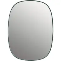 Muuto Framed Miroir Dark Green|Clear | Small