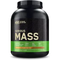 Optimum Nutrition Serious Mass, chocolat et beurre de cacahuète 2,73 kg (8 portions)