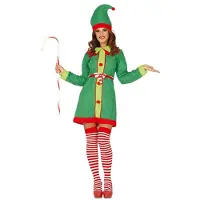 Guirma Elf Woman Costume Vert L