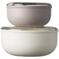 Omada Lunchbox Omada Pull Box Rond Grijs (2-Pieces)