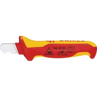 Knipex Couteau à dégainer pour câbles ronds 170 mm - 98 53 03