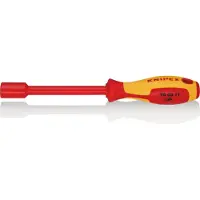 Knipex clé à douille SW 11,0mm six pans intérieur bruni poignée isolante 2 composants - 98 03 11
