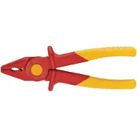 Knipex Pince de préhension en plastique VDE, Long. : 180 mm
