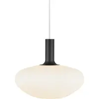 Nordlux Alton Lampe à suspendre Ø 35 cm Blanc opalin / Noir
