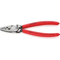 Knipex Crimping Pliers 180 Mm Rouge