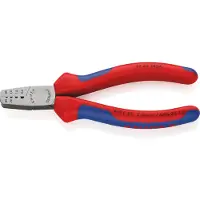 Knipex Crimping Pliers For Wire End Sleeves Rouge