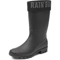 Gevavi Bottes en Caoutchouc Gevavi Women Rian PVC Zwart-Taille 38