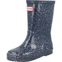 Hunter Bottes en Caoutchouc Hunter Little Kids First Classic Giant Glitter Valtameri Blue-Taille 25