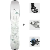 Jones Snowboards - Splitboard - Women's Solution Splitboard 2027 - Taille 149 cm - Blanc