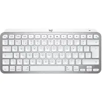 Logitech MX Keys Mini pour Mac - Clavier - rétroéclairé - Bluetooth - QWERTY - GB - Gris pâle