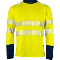 Projob 6014 T-SHIRT MANCHES LONGUES EN ISO 20471 CLASS 3/2 (XXL)