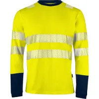 Projob 6014 T-SHIRT MANCHES LONGUES EN ISO 20471 CLASS 3/2