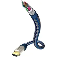 In - Akustik Inakustik 0042303 câble HDMI 3 m HDMI Type A (Standard) Bleu