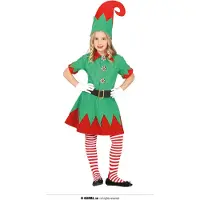 Guirma Elf Girl Costume Vert 10-12 Years
