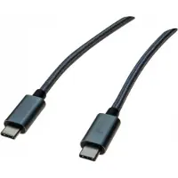OEM Cordon USB 3.1 Gen2 Type-C / Type-C noir - 1 m