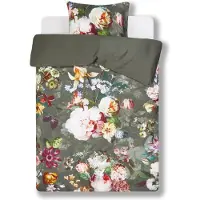 Essenza Set housse de couette Fleur avec imprimé floral 210TC - y compris les taies d'oreiller