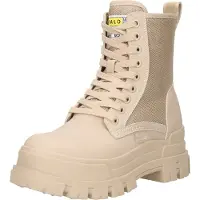 Buffalo Bottines à lacets 'Aspha Com2' sable / jaune / noir / blanc