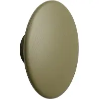 Muuto Dots Wood Lot de Hooks Brown Green | Ø 17 cm