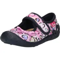 Beck Ballerines 'Viola' bleu clair / jaune pastel / violet / noir