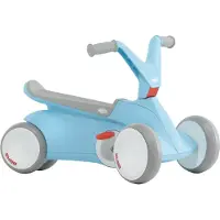 Berg GO - 2en1, vélo à pédales et pédalo bleu
