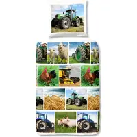 Good Morning Housse de couette pour enfants Agri 140x200/220 cm