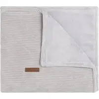 Babys Only Couverture lit bébé teddy Sense caillou gris