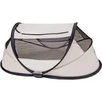 Deryan Lit d'enfant de voyage escamotable BabyBox à moustiquaire Crème