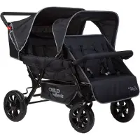 Childhome Poussette Childhome Two by Two Noir