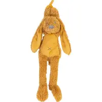 Happy horse Boîte à musique Doudou lapin Richie ocre - cadeau apaisant pour bébé