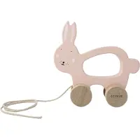 Trixie Jouet à tirer en bois - Mrs. Rabbit