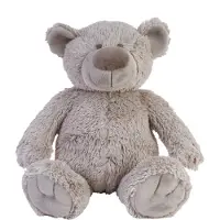 Happy horse Ours en peluche Brice - gris - 27 cm - Ours en peluche doux