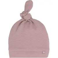 Babys Only Bonnet nouée Pure vieux rose - 3-6 mois