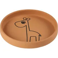 Done by Deer Assiette - Silicone - Raffi - Mustard - - UneTaille - Assiette