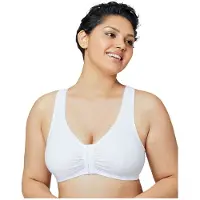 Glamorise Soutien-Gorge Coton Grand Confort, Dos Nageur, sans Armatures, Spécial Grandes Tailles n°1908