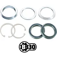 Fsa Bb 30 Sl-k Light Gossamer Bottom Bracket Bearing Gris 30