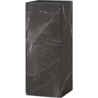 Audo Copenhagen Plinth Pedestal Table Grey Kendzo Marble
