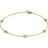 Blush Bracelet en or jaune 14 carats avec zirconium 2200YZI