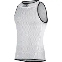 Bioracer Sleeveless Base Layer Blanc XL Homme