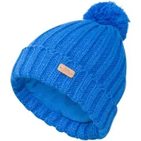 Trespass Bonnet Thorns Bobble Homme Bleu