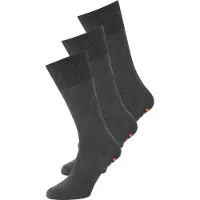 Falke Chaussettes gris foncé / orange