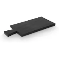 Vt wonen Plat de Service vtwonen avec Poignée Black 37 x 16 x 1,5 cm