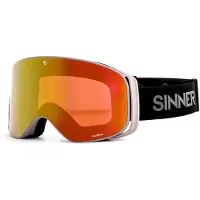Sinner Masque de Ski Sinner Olympia + Matte Light Grey Double Red Sintrast