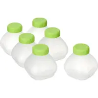 SEB XF102000 Delices Box Coffret de Six Bouteilles Yaourt à Boire, Blanc