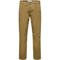 Selected Pantalon chino 'New Miles' caramel